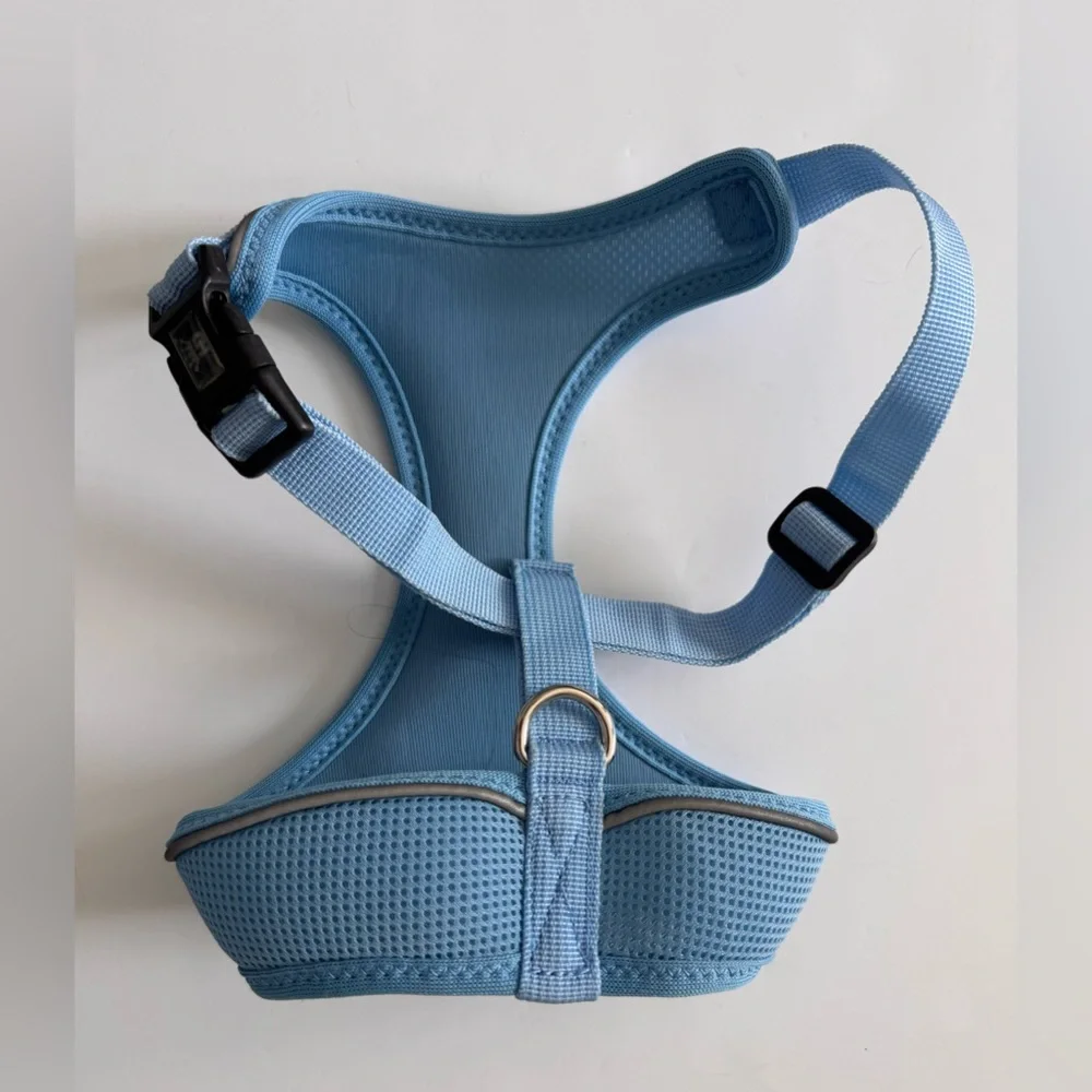 🆕 [Hip Doggie] Ultra Comfort Reflective Dog Harness, Blue, Large